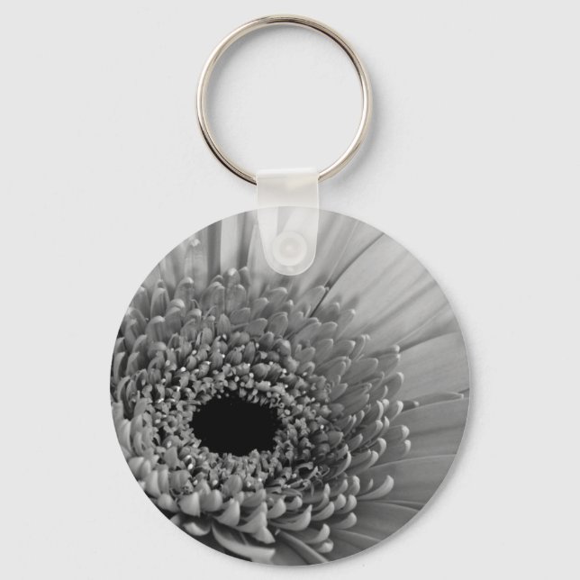 Porte-clés Gerbera marguerite (Recto)