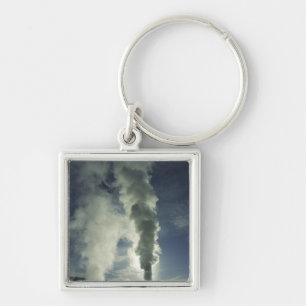 Porte-clés Geyser de château, parc national de Yellowstone