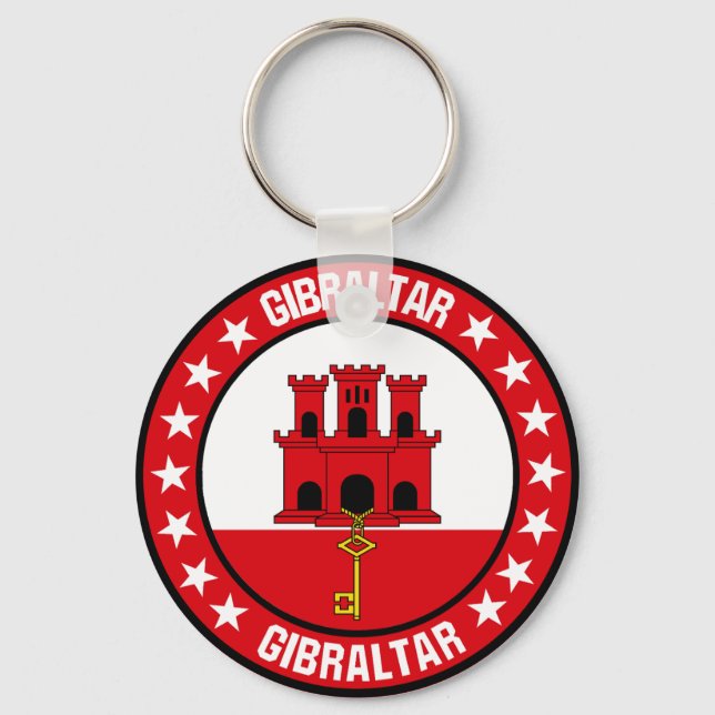 Porte-clés Gibraltar (Recto)