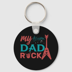 Porte-clés Gifts Dad My Dad Rock