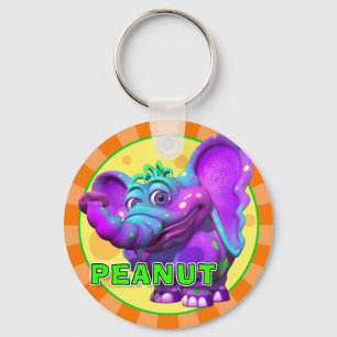 Porte-clés "Giggle Bellies" Arachide l'éléphant Porte - clé