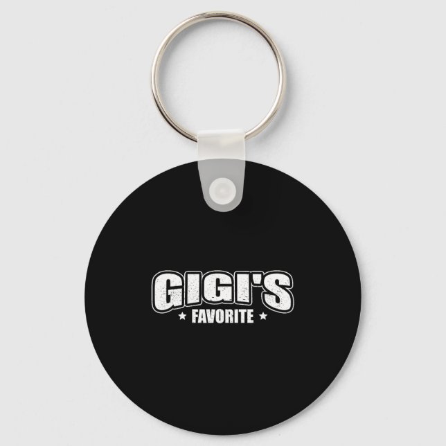 Porte-clés Gigi's Favorite  (Recto)