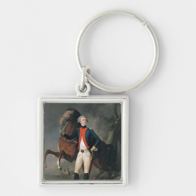 Porte-clés Gilbert Motier Marquis de la Fayette, 1788 (Devant)