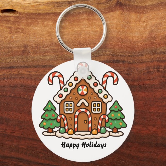 Porte-clés Gingerbread House  (Recto)