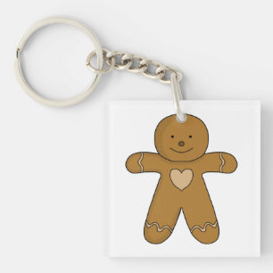 Porte-clés GingerBread Man Christmas Cookie
