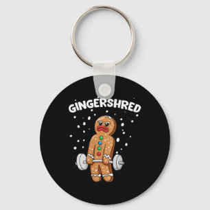 Porte-clés Gingersher Funny Gingerbread Homme Gym Bodybuildin