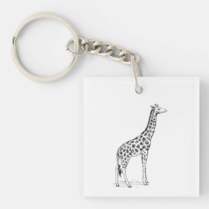 Porte-clés Girafe