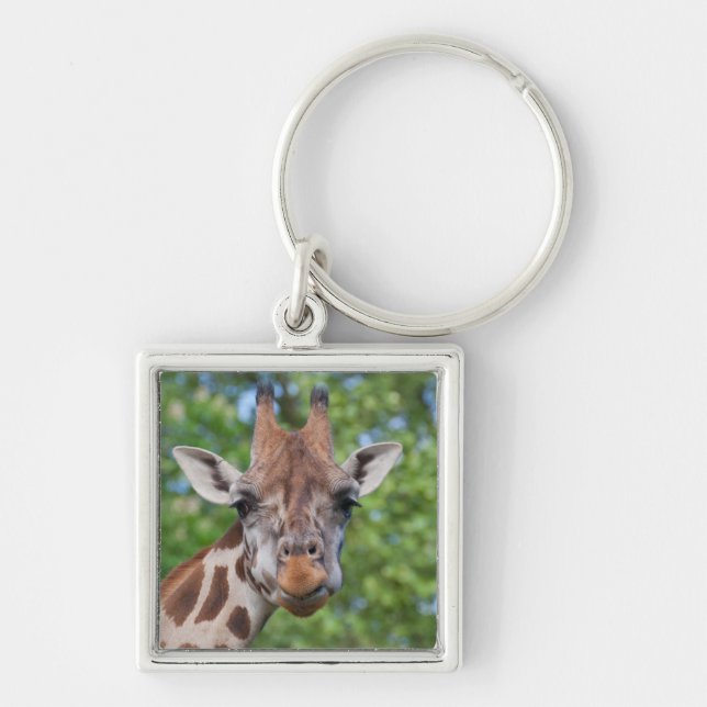 Porte-clés Girafe attentive (Devant)