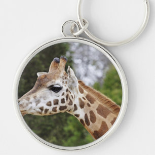 Porte-clés Girafe chique chic de destin de mod de l'Afrique d