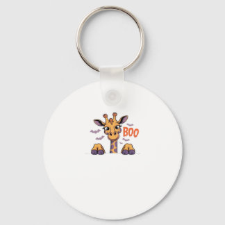 Porte-clés Giraffe Boo Halloween - Drôle Animal Spooky Essent