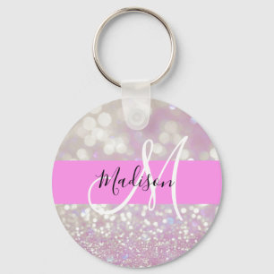 Porte-clés Girl Lilac Shimmer Parties scintillant Sparkings N