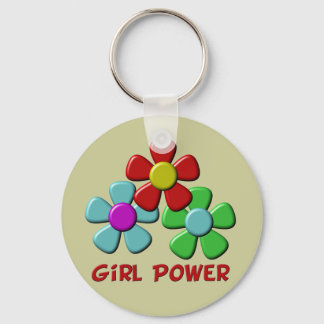 Porte-clés Girl Power !