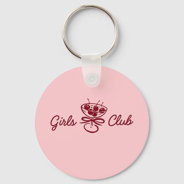 Porte-clés Girls Club (Recto)
