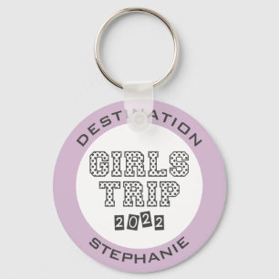 Porte-clés Girls Trip 2022 Girls Weekend Vacation Custom