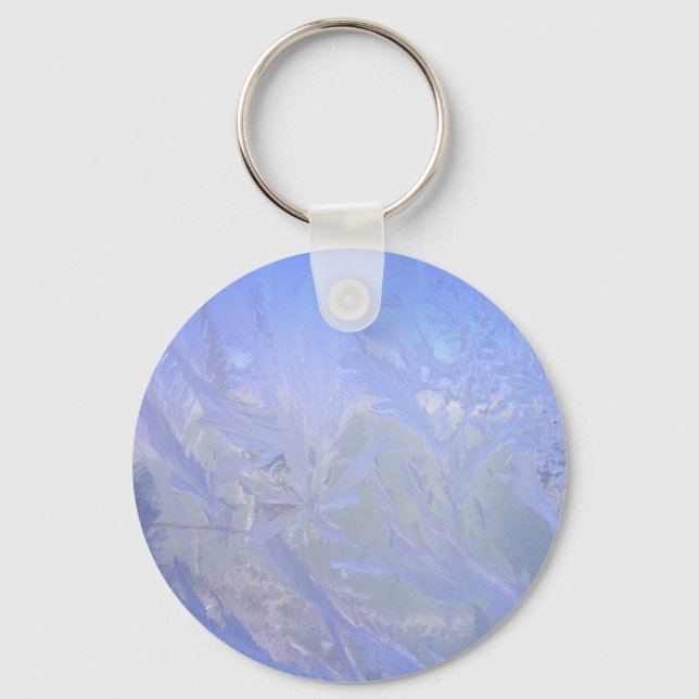 Porte-clés glace bleue (Recto)