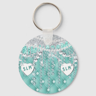 Porte-clés Glam Parties scintillant Girly