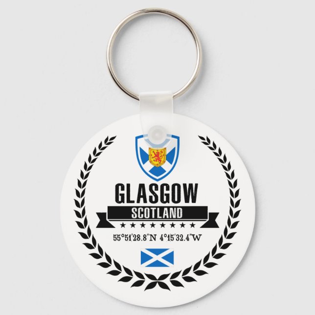 Porte-clés Glasgow (Recto)