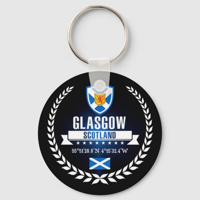 Porte-clés Glasgow (Recto)