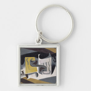 Porte-clés Glass et Newspaper, 1917 (huile sur le
