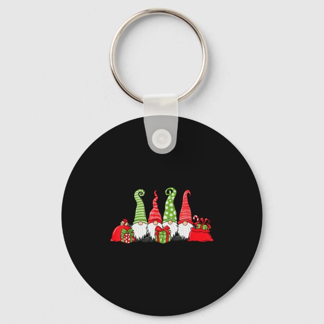 Porte-clés Gnome Christmas  (Recto)
