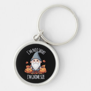 Porte-clés Gnome mignon fantaisiste en automne