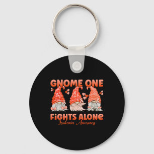 Porte-clés Gnome One lutte seule contre la leucémie orange