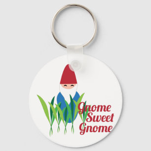 Porte-clés Gnome Sweet Gnome
