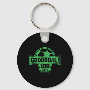 Porte-clés Goal! 100 Jours De Football Scolaire 100E Jour De 