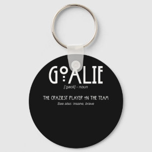 Porte-clés Goalie Gear Goalkeeper Définition Football Hockey