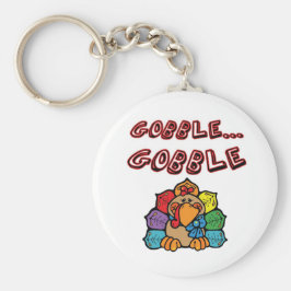 PORTE-CLÉS GOBBLE GOBBLE TURKEY