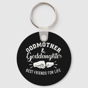 Porte-clés Godmother and goddaughter friends for life