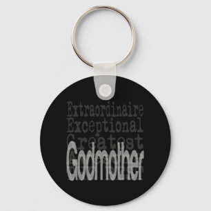 Porte-clés Godmother Extraordinaire