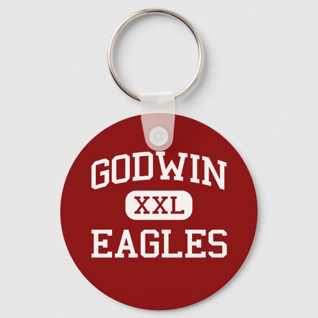Porte-clés Godwin - Eagles - Lycée - Richmond Virginia (Recto)