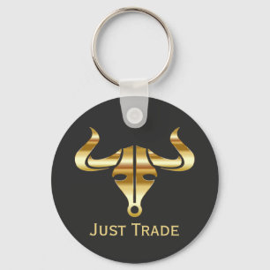 Porte-clés Gold Bull Just Trade