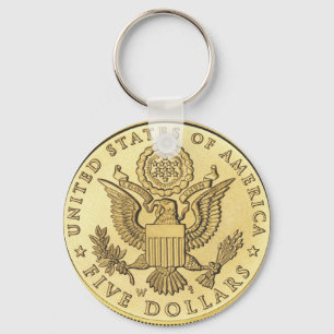 Porte-clés Gold Coin