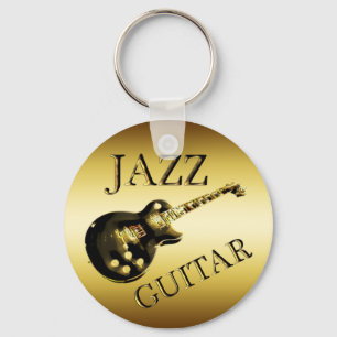 PORTE-CLÉS GOLD JAZZ GUITAR