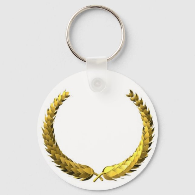 Porte-clés Gold Laurel Wreath (Recto)