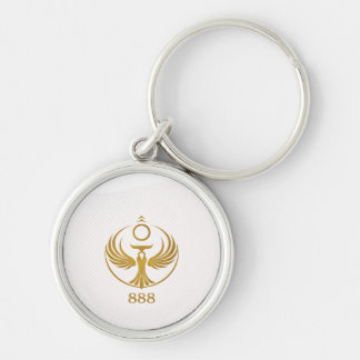 Porte-clés Gold Phoenix 888 | Sigil Symbole Spirit