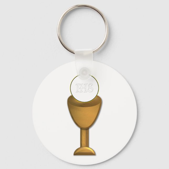 Porte-clés Golden Chalice and Host (Recto)