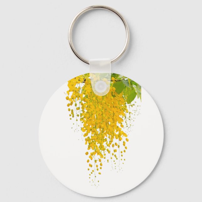 Porte-clés Golden Elegance Sunlit Cascade Hanging Gold Bloomi (Recto)