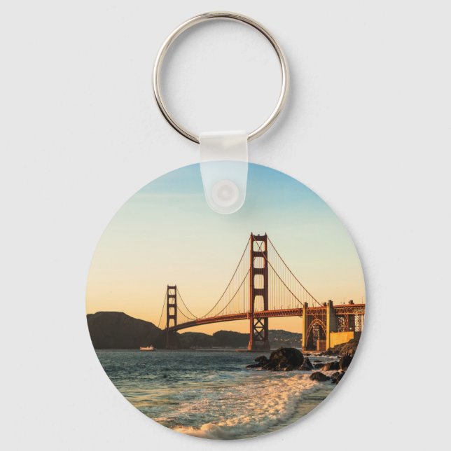 Porte-clés Golden Gate Bridge, San Francisco (Recto)