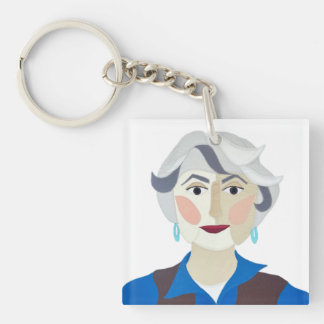 Porte-clés Golden Girls Acrylic Keychain