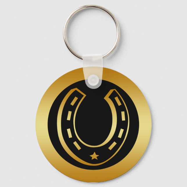 PORTE-CLÉS GOLDEN HORSESHOE (Recto)