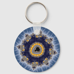 Porte-clés Golden Mandelbrot - Fractal