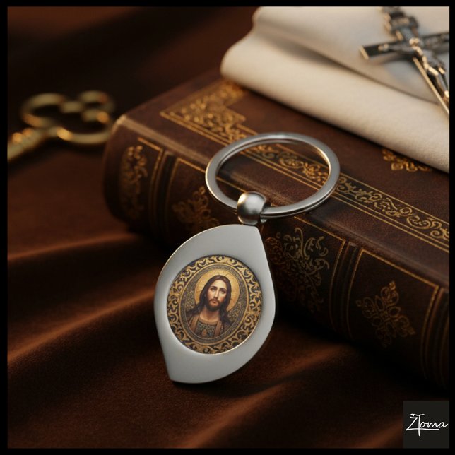 Porte-clés Golden Sacred Icon - Jesus (Créateur téléchargé)