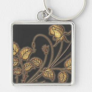 Porte-clés Golden Vines Floral Porte - clé
