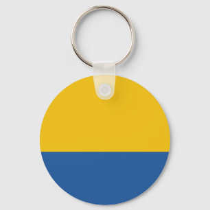 Porte-clés Golden Yellow and Royal Blue