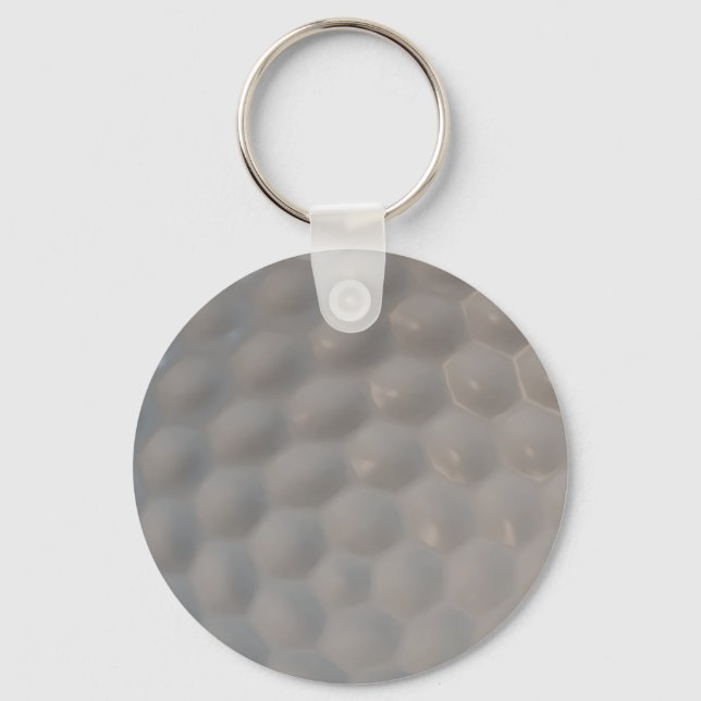 Porte-clés Golf Ball Texture Motif (Recto)
