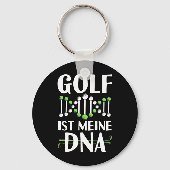 Porte-clés Golf C'est mon ADN (Recto)