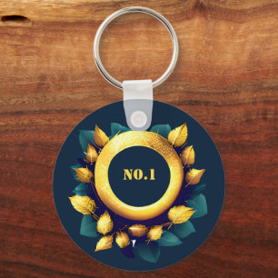 Porte-clés Golfers Green et Gold Wreath